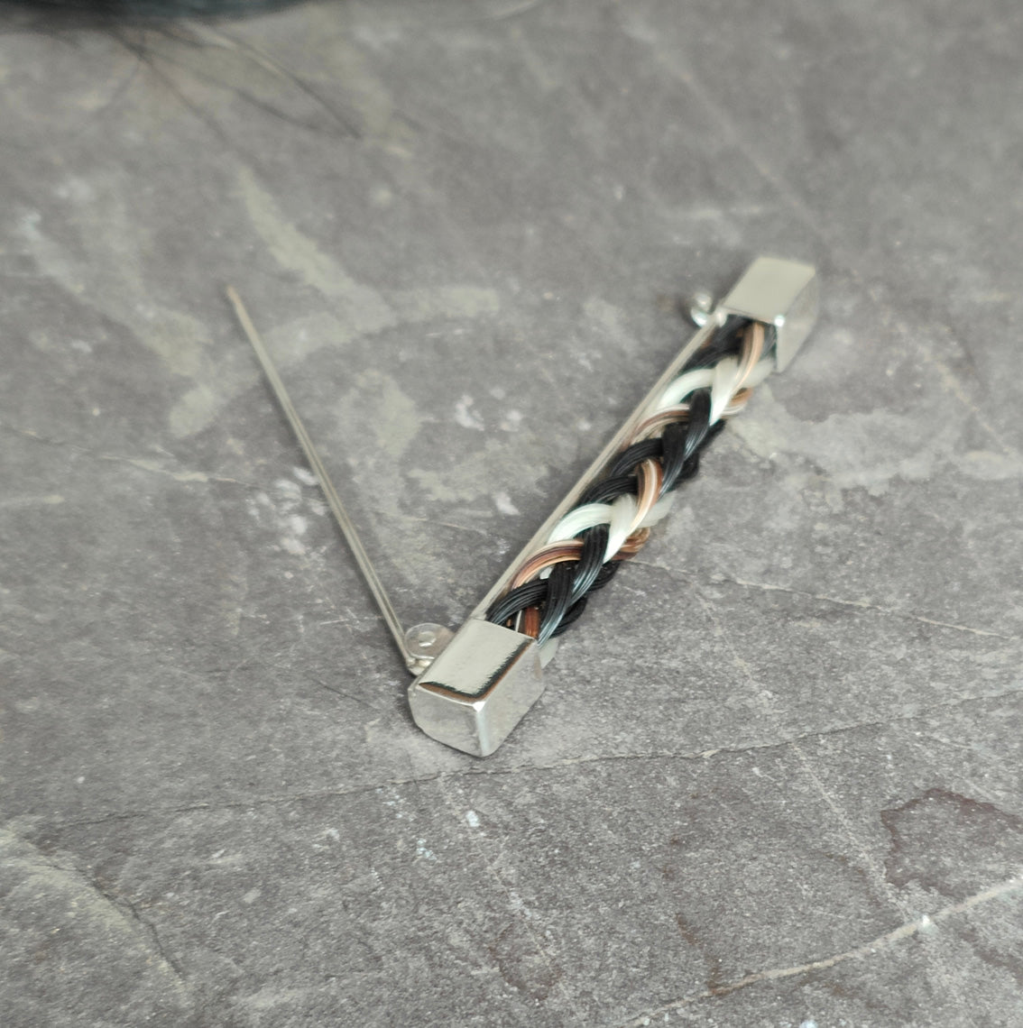 Bar Horse Hair Stockpin