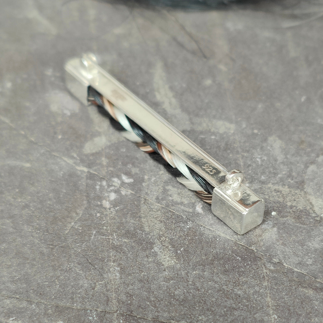 Bar Horse Hair Stockpin
