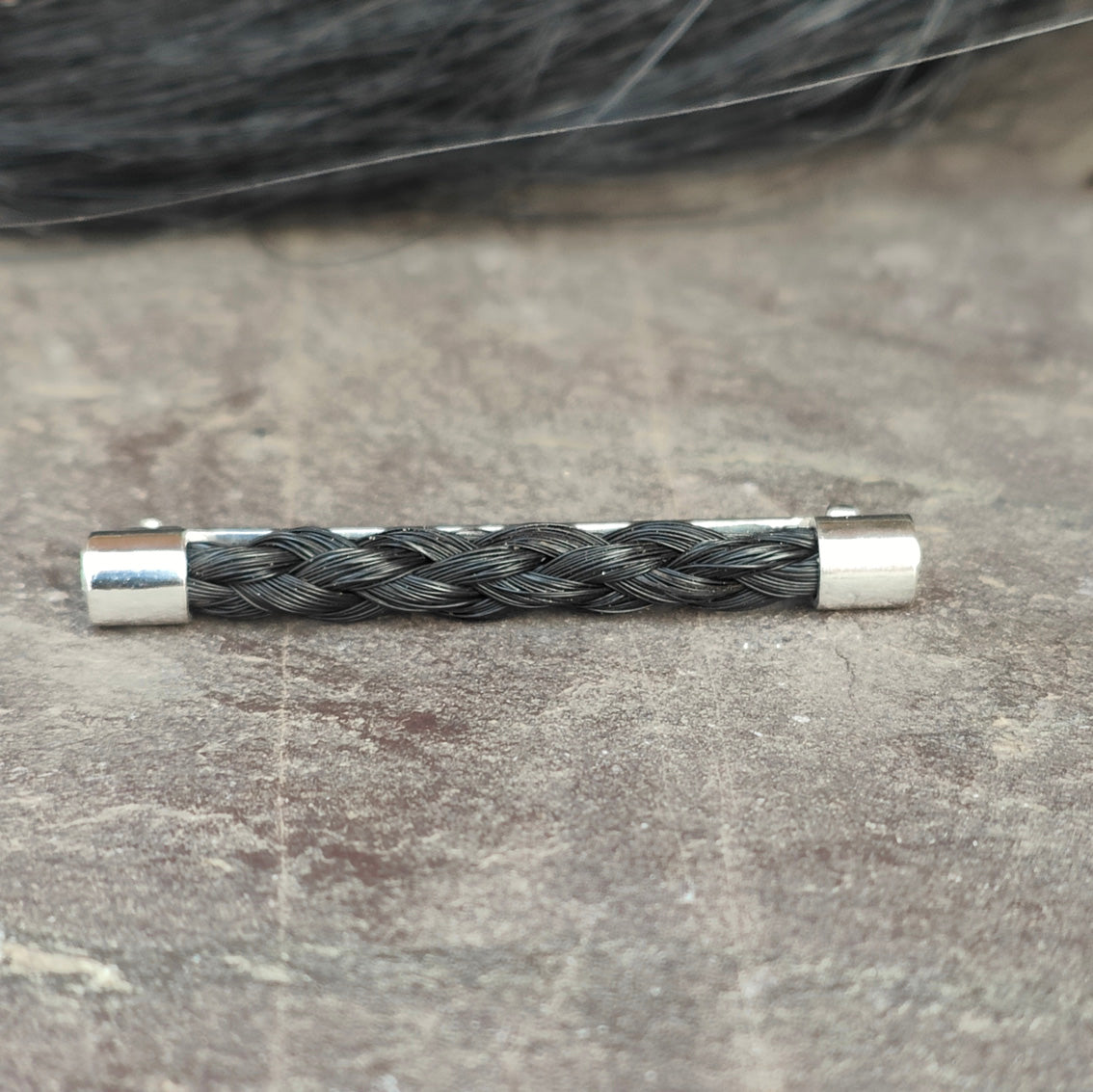 Bar Horse Hair Stockpin