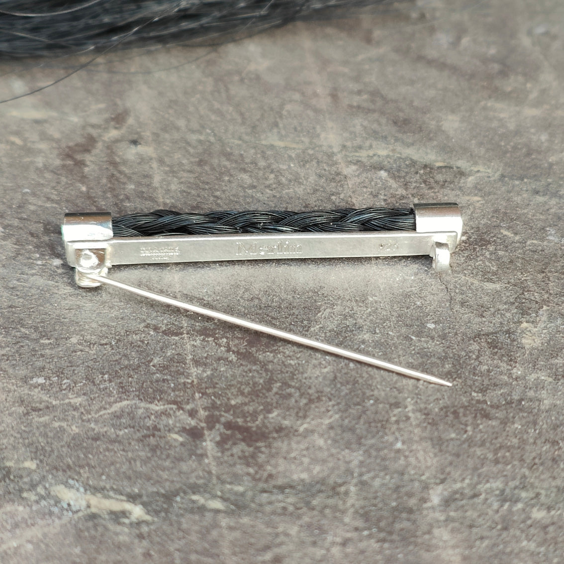 Bar Horse Hair Stockpin