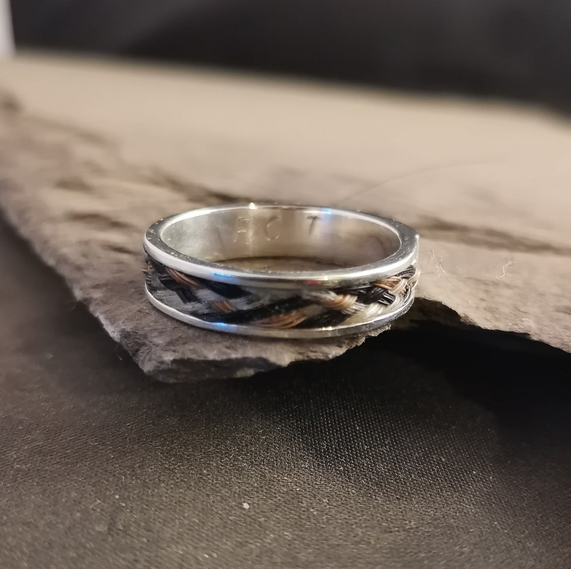 Flat Horse Hair Ring
