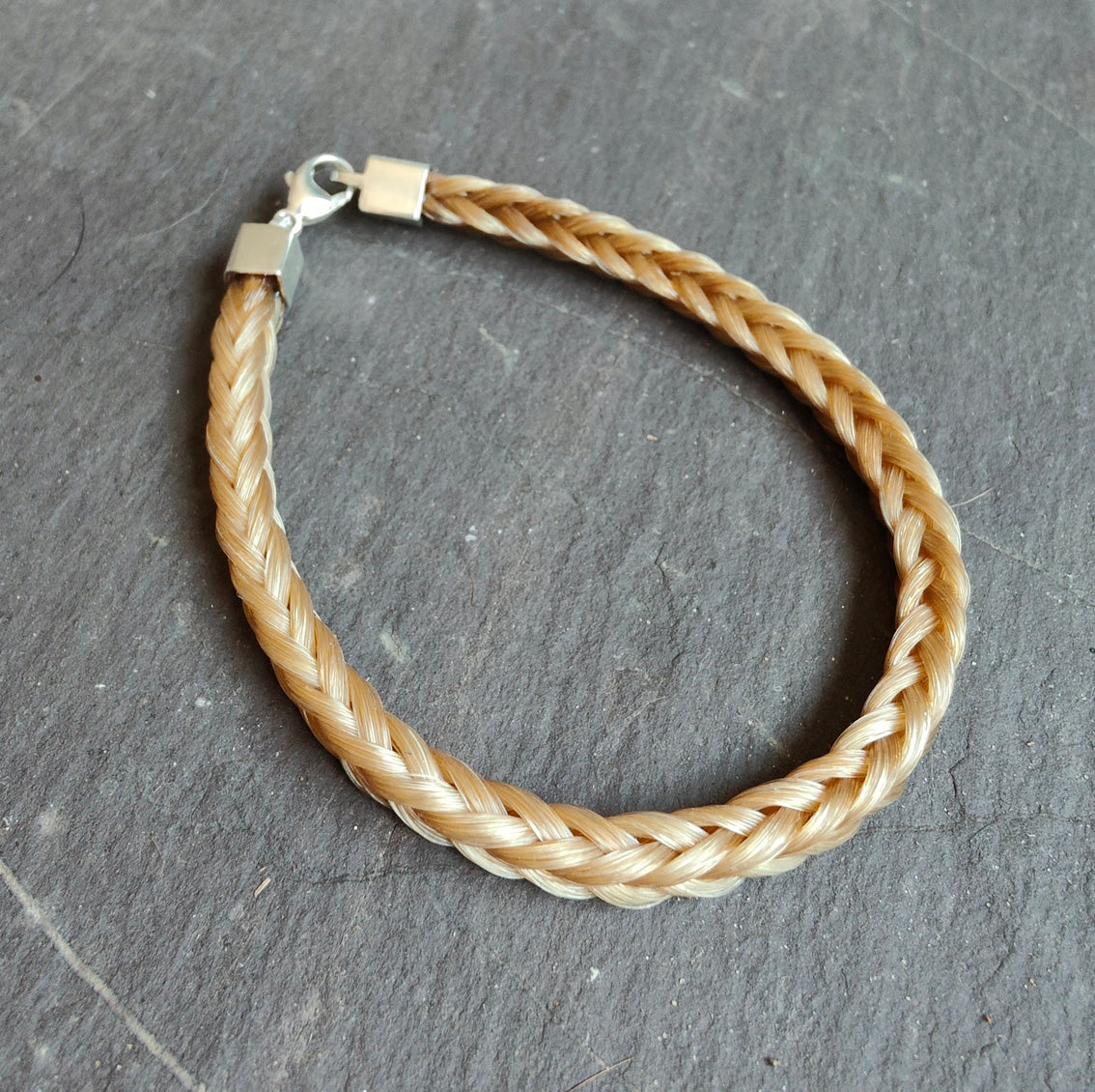 Square Horse Hair Bracelet