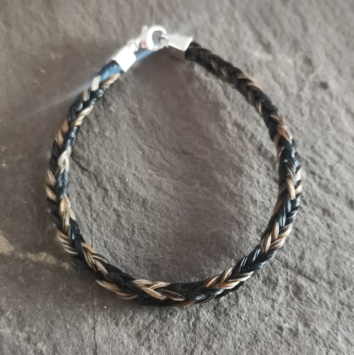 Square Horse Hair Bracelet