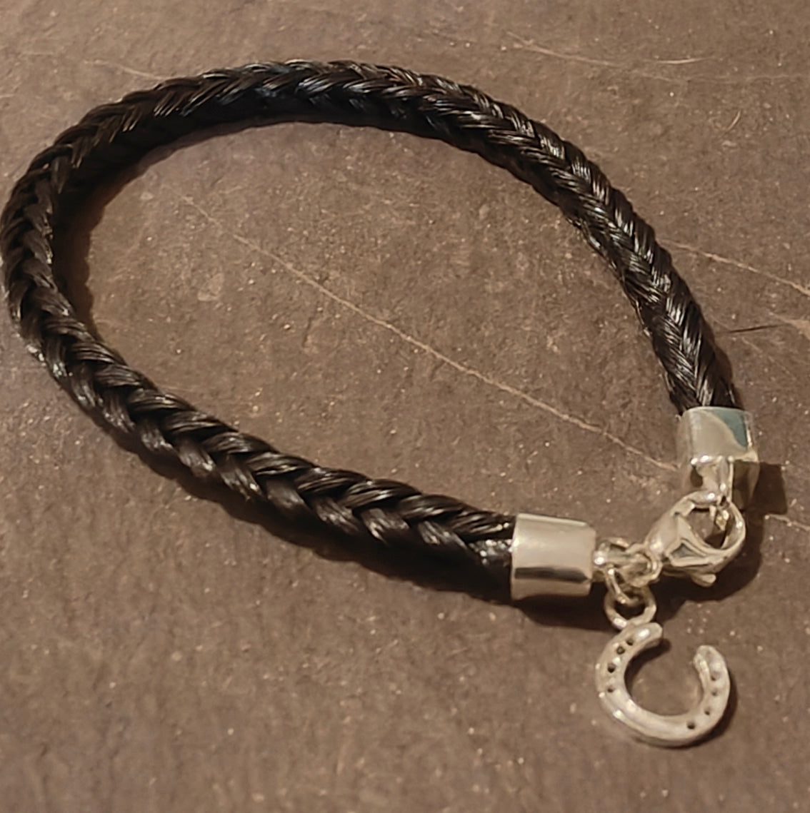 Square Horse Hair Bracelet