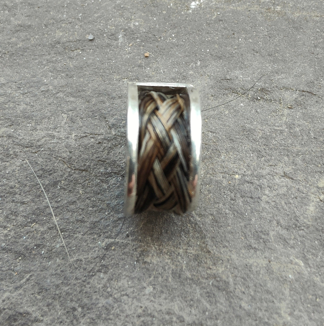 Cotton Reel Horse Hair Charm