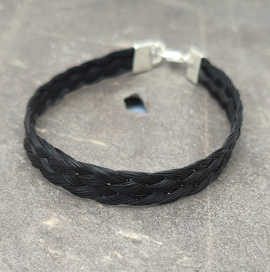 Flat Braid Horse Hair Bracelet