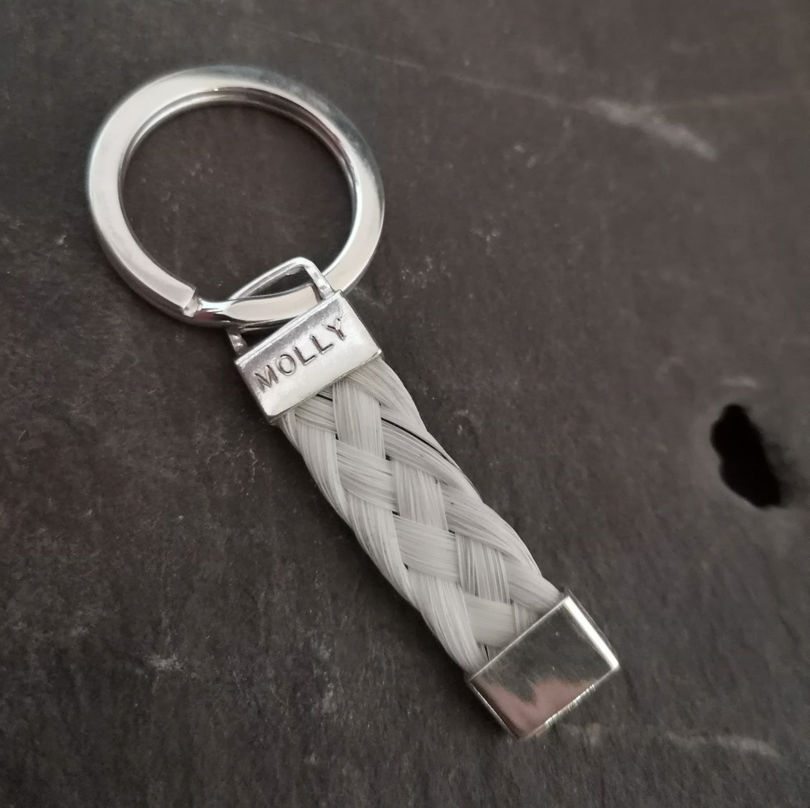 Dangle Horse Hair Key Ring – Diva Tails Jewellery