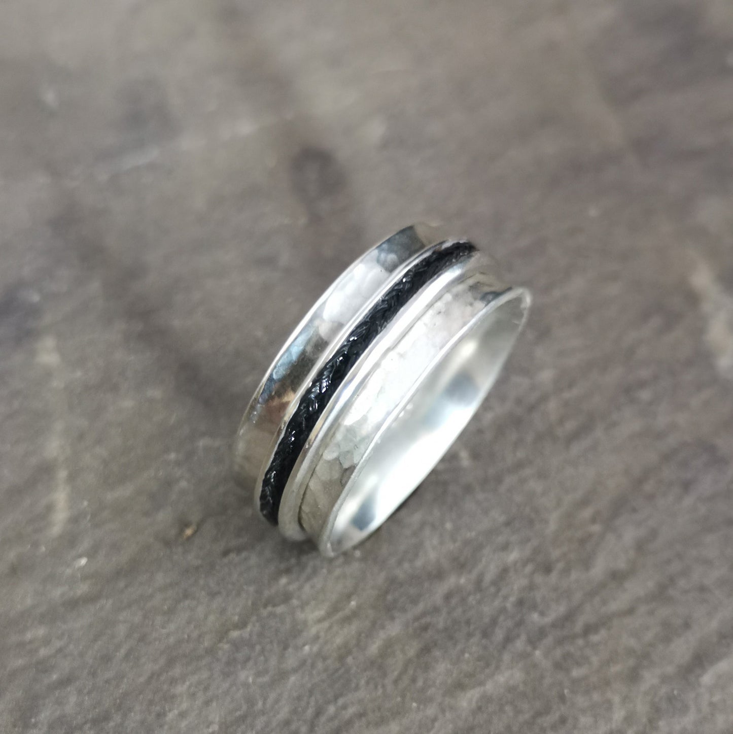 Horse Hair Spinner Ring