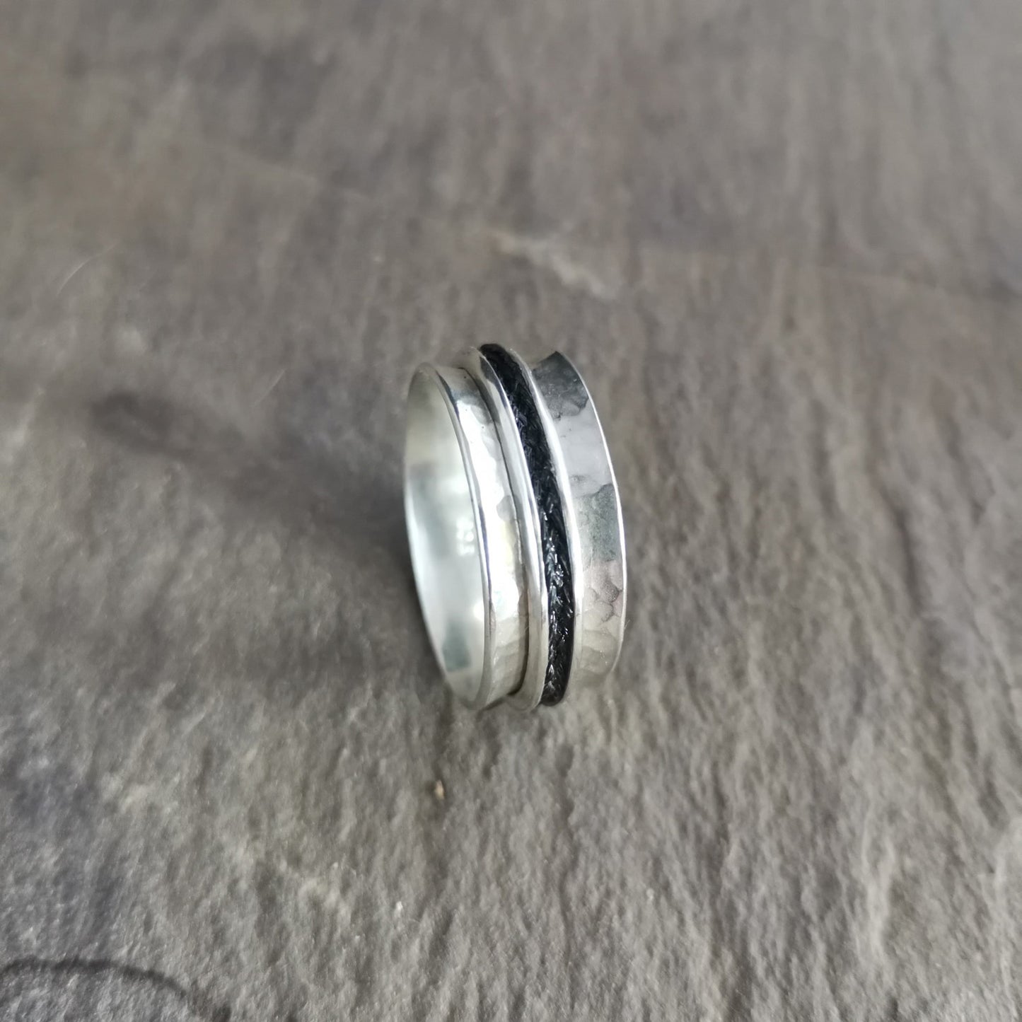 Horse Hair Spinner Ring