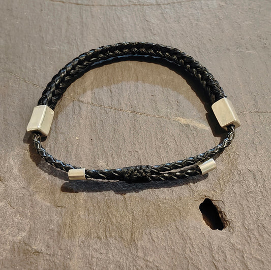 Adjustable Horse Hair Bracelet