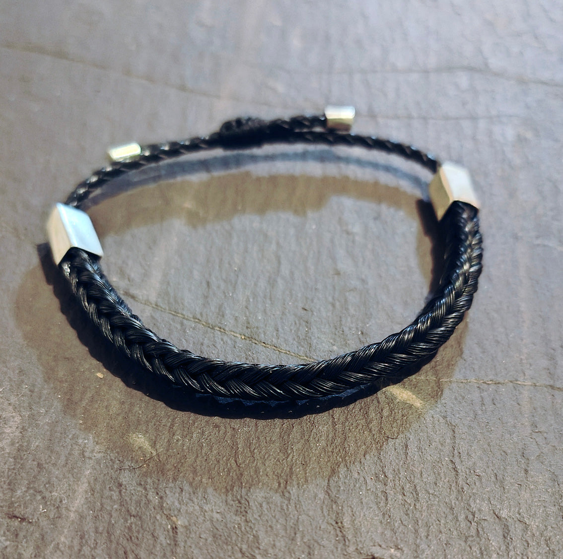 Adjustable Horse Hair Bracelet
