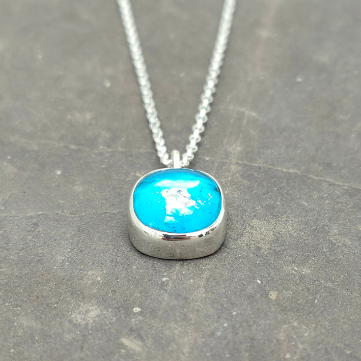 Purity Aches in Glass Necklace