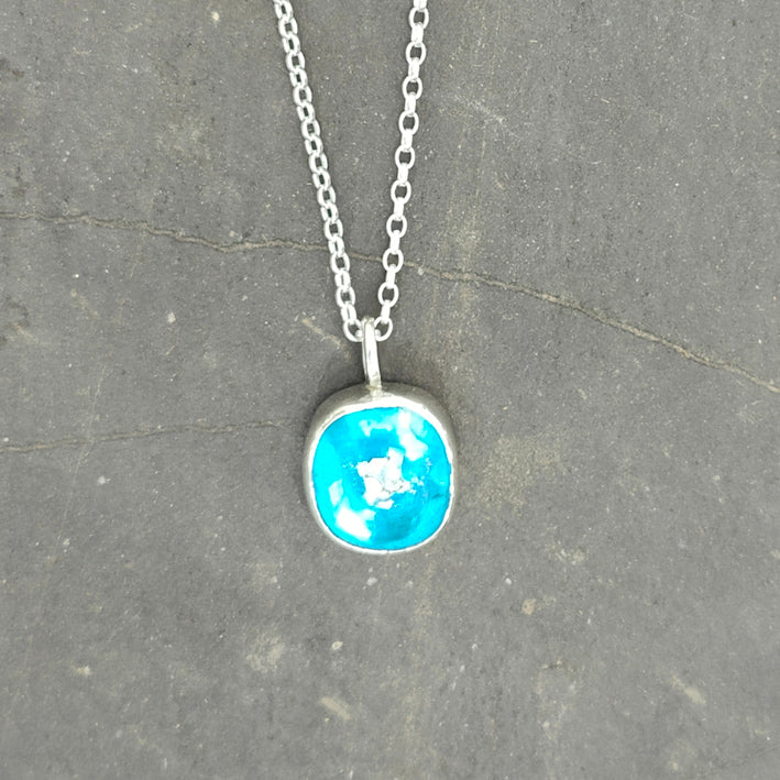 Purity Aches in Glass Necklace