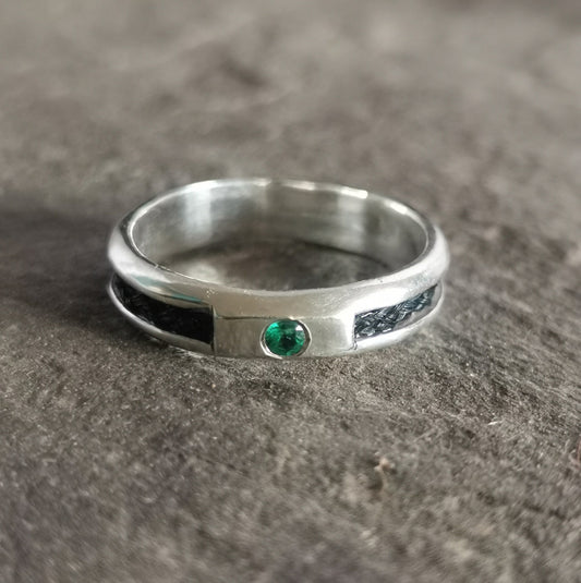 Round Horse Hair Ring